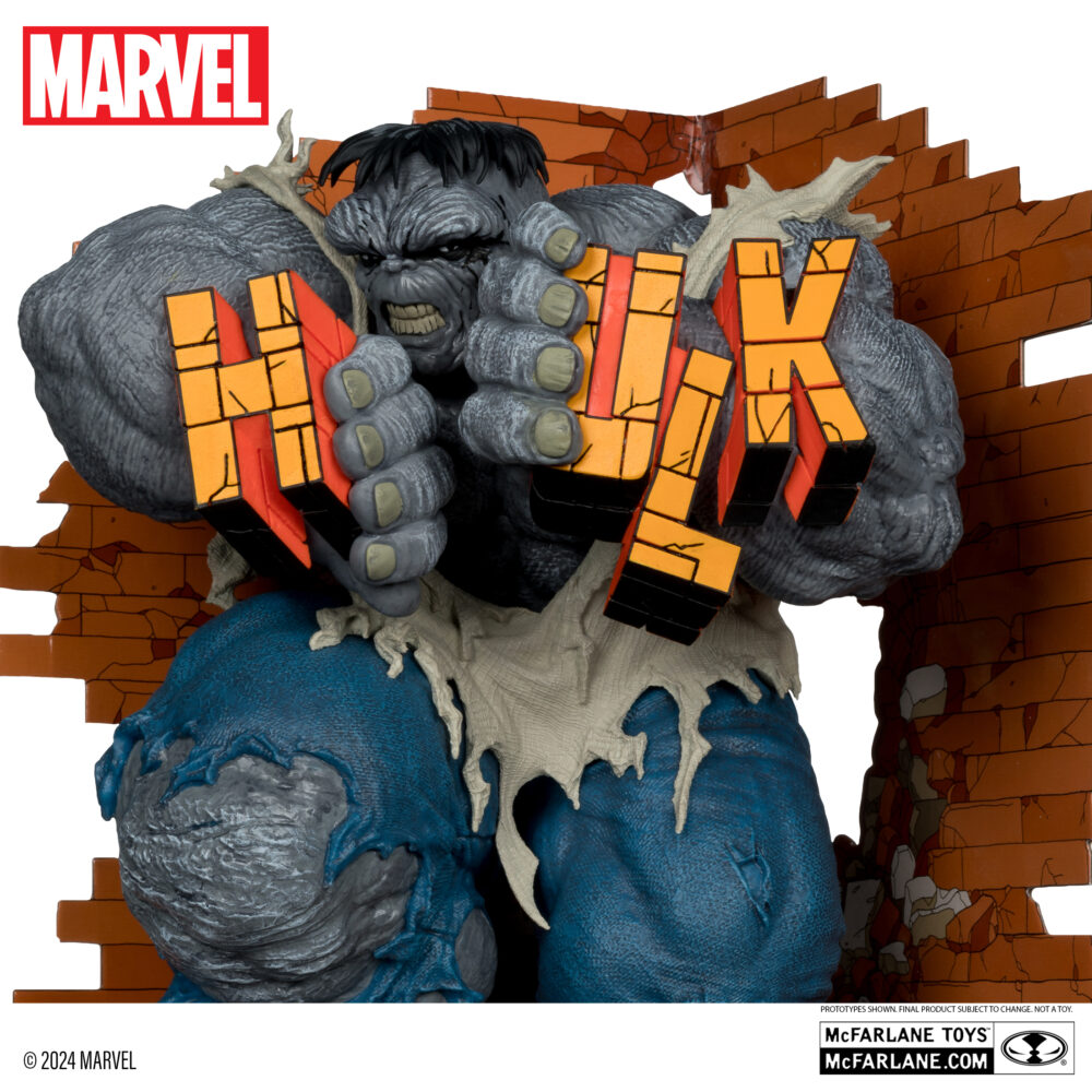 Estatua PVC del personaje ESTATUA HULK 1/6 (THE INCREDIBLE HULK Nº 345) de la marca MCFARLANE TOYS