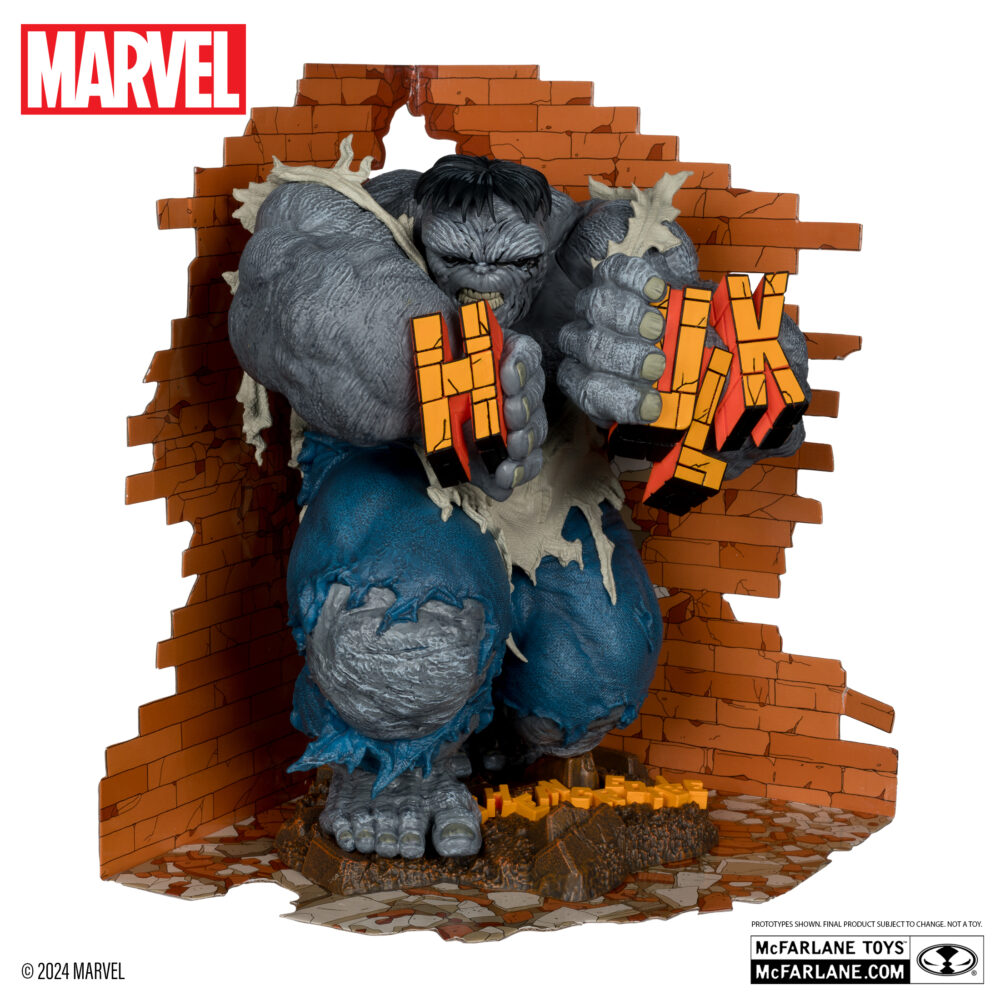 Estatua PVC del personaje ESTATUA HULK 1/6 (THE INCREDIBLE HULK Nº 345) de la marca MCFARLANE TOYS