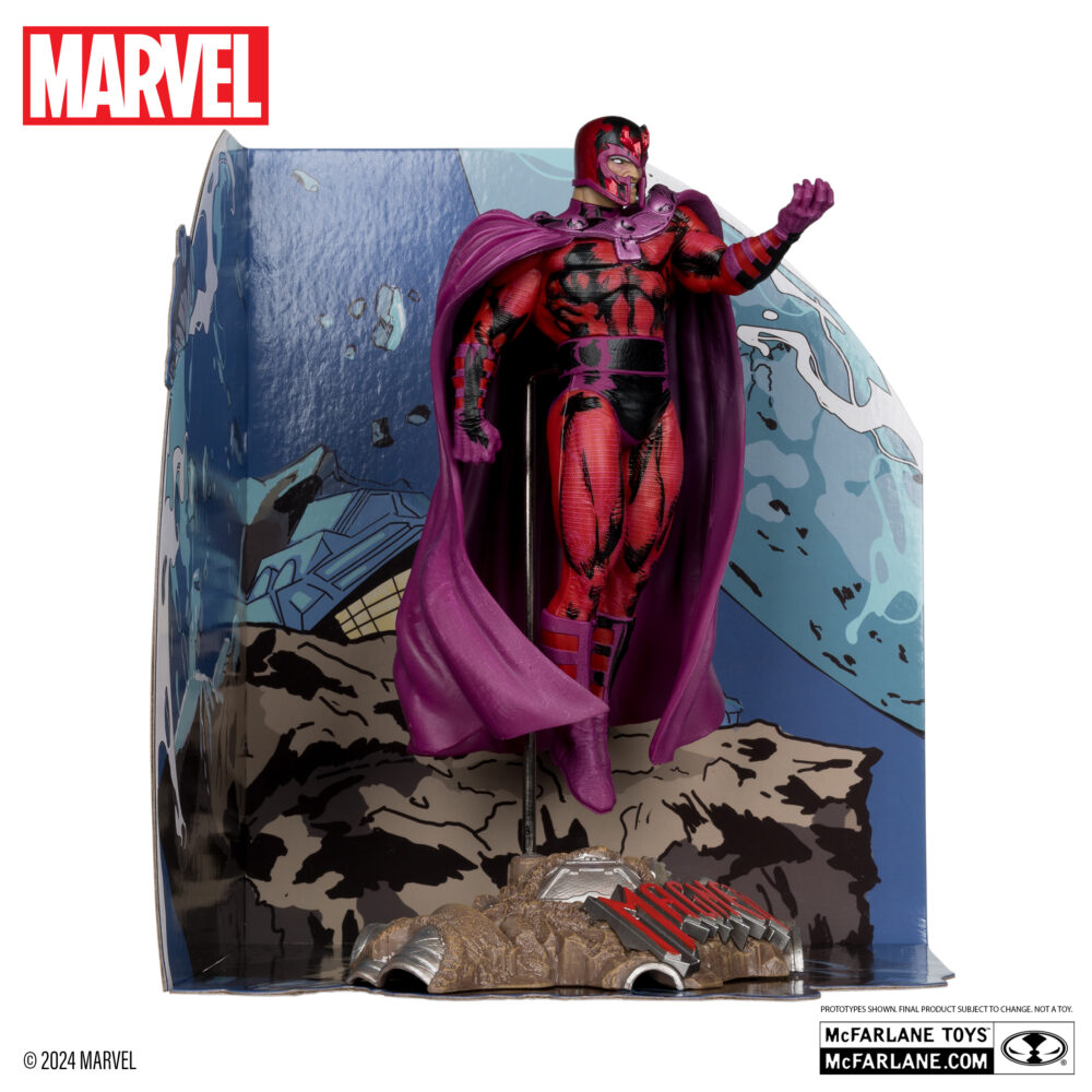 Estatua de PVC de 17cm del personaje ESTATUA MAGNETO 1/10 (X-MEN Nº 1) del fabricante MCFARALNE TOYS