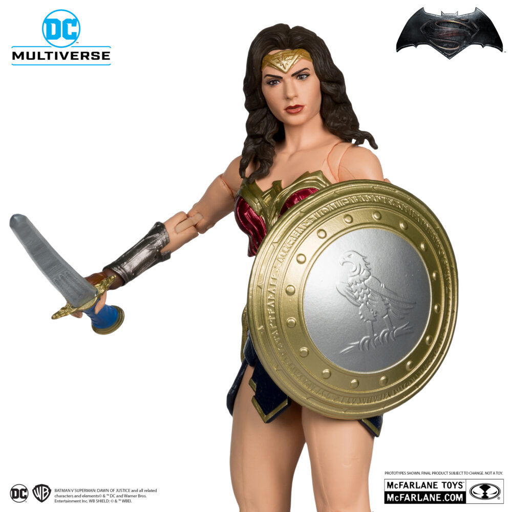 Figura de acción articulada de 17 cm del personaje WONDER WOMAN (DAWN OF JUSTICE) DC MULTIVERSE de MCAFARLANE TOYS