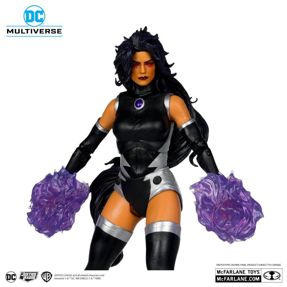 Figura de acción articulada de 16 cm del personaje STARFIRE PLATINUM EDITION COLLECTOR 12 DC MULTIVERSE de MCFARLANE TOYS