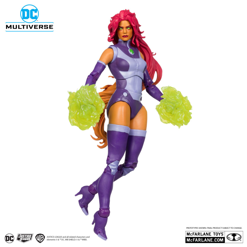 Figura de acción articulada de 16 cm del personaje STARFIRE PLATINUM EDITION COLLECTOR 11 DC MULTIVERSE de MCFARLANE TOYS