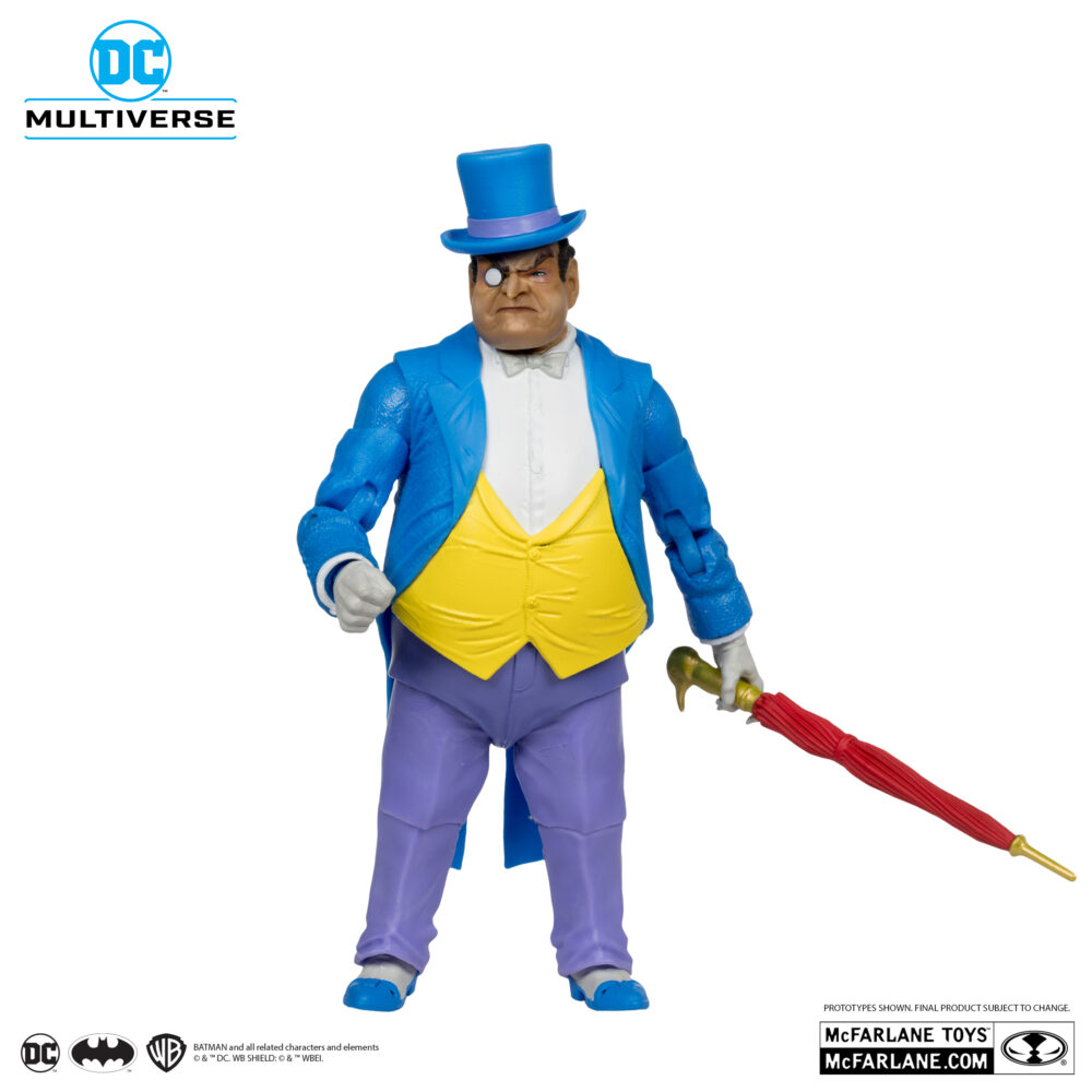 Figura de acción articulada de 16 cm del personaje PENGUIN MCFARLANE PLATINUM EDITION COLLECTOR 12 DC MULTIVERSE de MCFARLANE TOYS