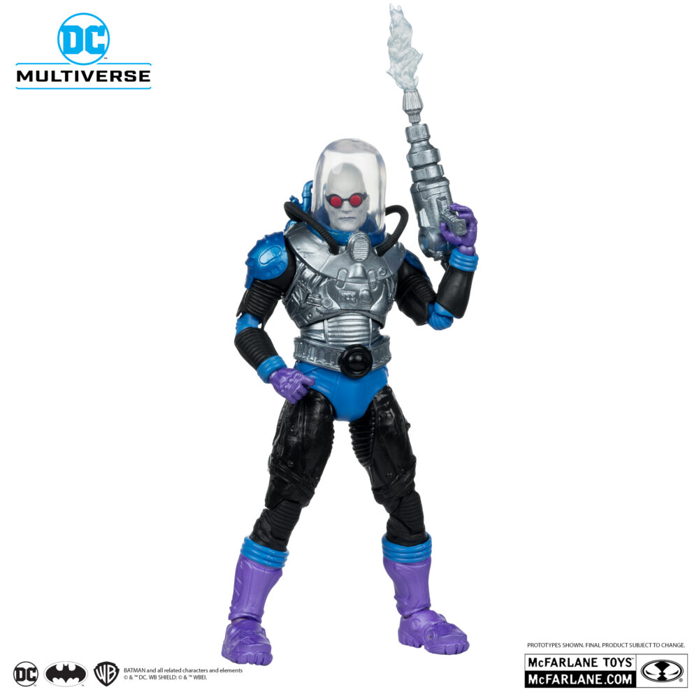 Figura de acción articulada de 16 cm del personaje MR. FREEZE DC MULTIVERSE de MCFARLANE TOYS