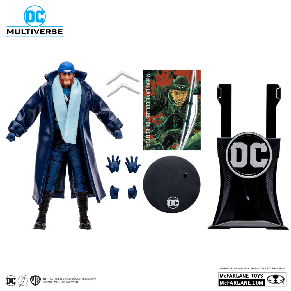 Figura de acción articulada de 16 cm del personaje CAPTAIN BOOMERANG COLLECTOR COLLECTION DC MULTIVERSE de MCFARLANE TOYS