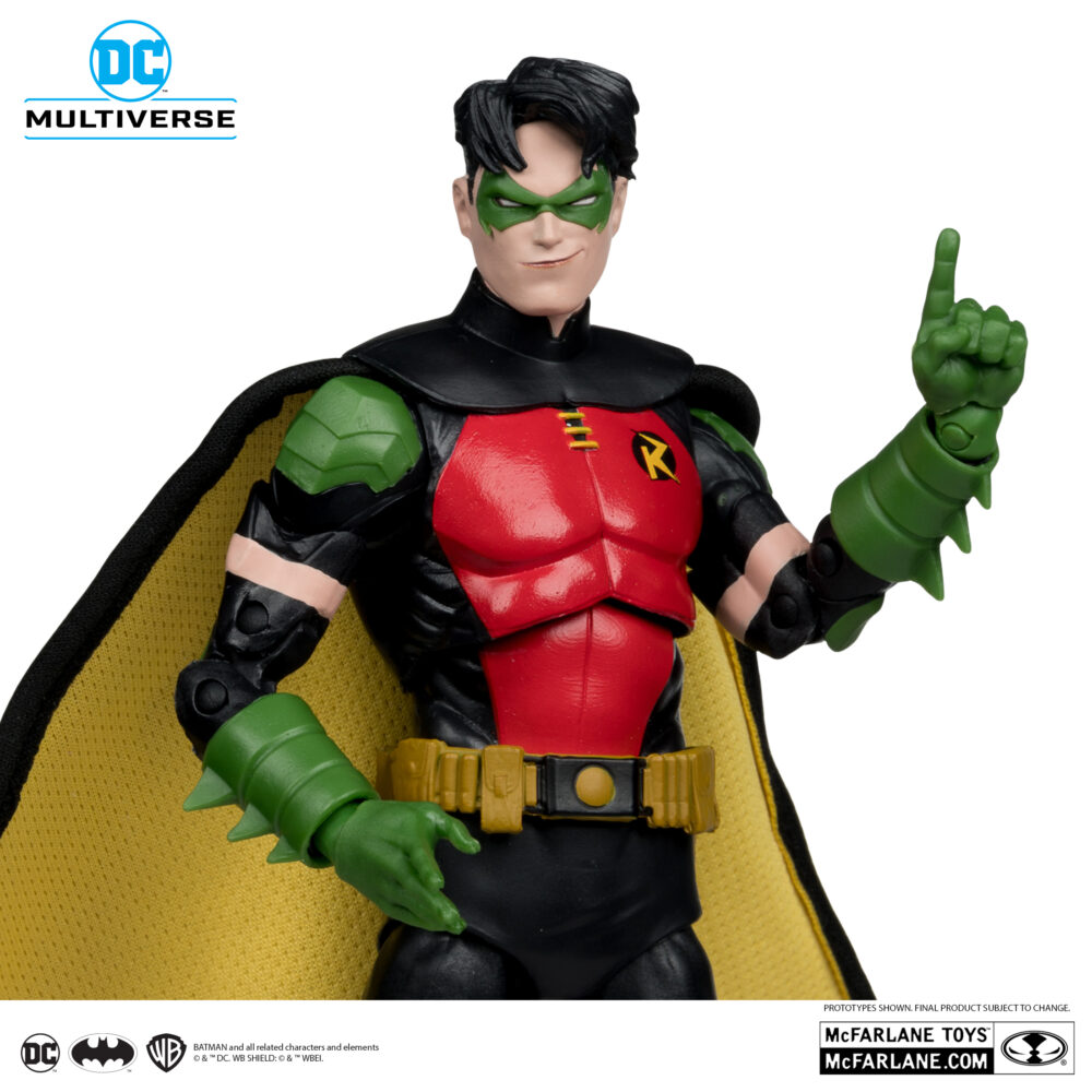 Figura de acción articulada de 16 cm del personaje ROBIN TIM DRAKE DC MULTIVERSE de MCFARLANE TOYS