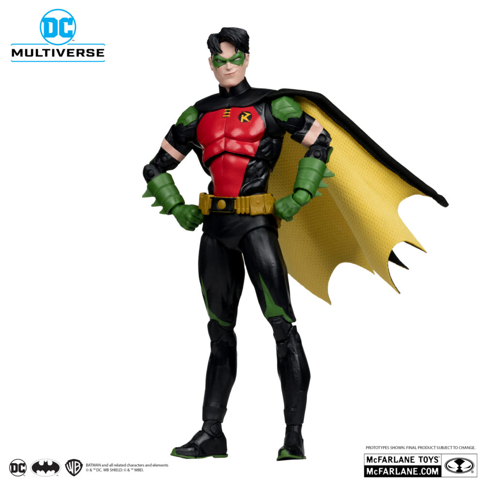 Figura de acción articulada de 16 cm del personaje ROBIN TIM DRAKE DC MULTIVERSE de MCFARLANE TOYS