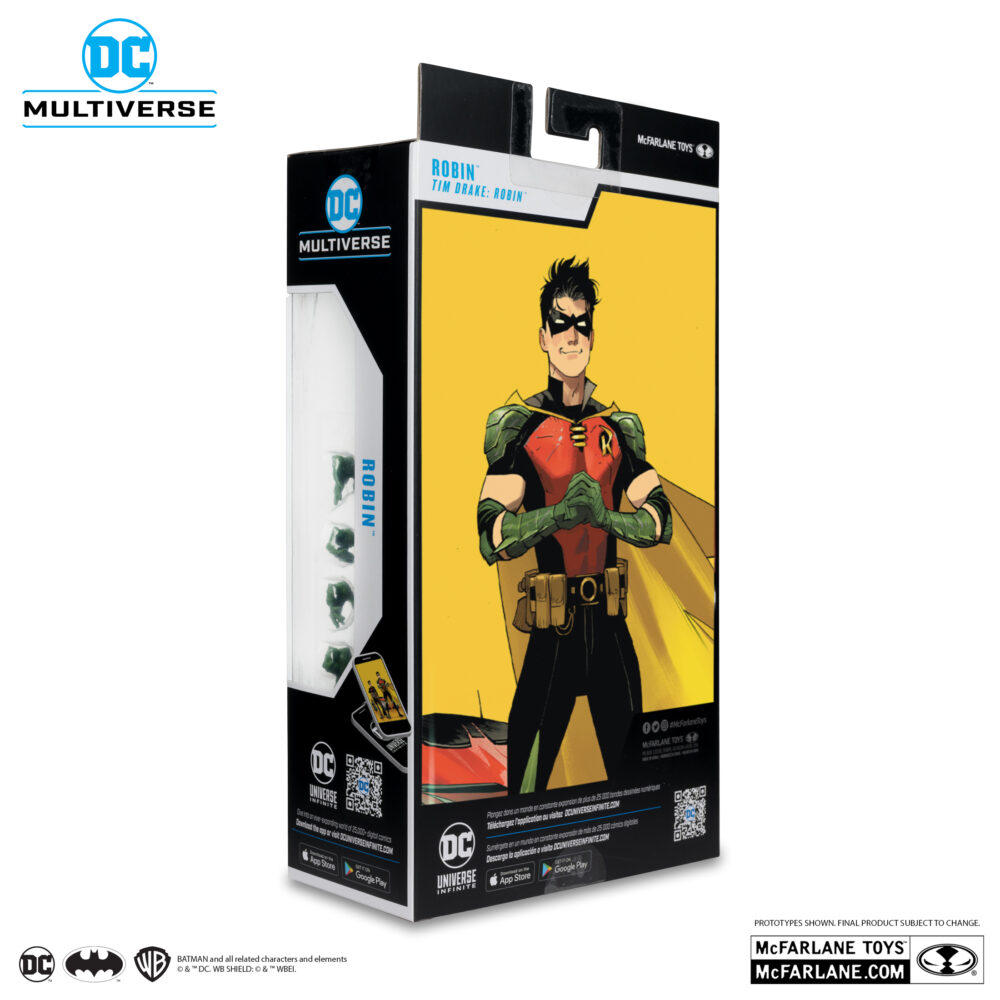 Figura de acción articulada de 16 cm del personaje ROBIN TIM DRAKE DC MULTIVERSE de MCFARLANE TOYS