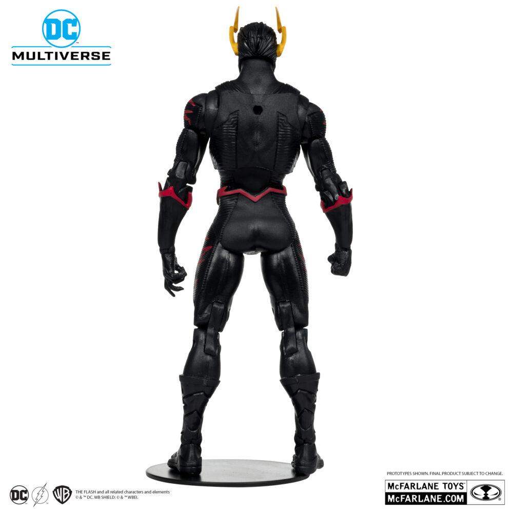 Figura de acción articulada de 16 cm del pesonaje REVERSE-FLASH PLATINUM EDITION DC MULTIVERSE de MCFARLANE TOYS