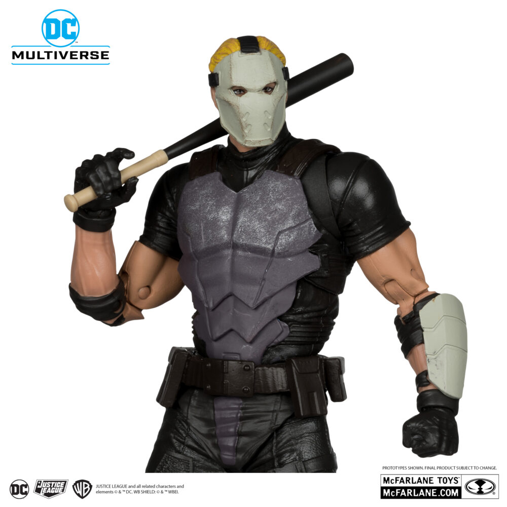 Figura de acción articulada de 16 cm del personaje SPORTSMASTER PLATINUM EDITION DC MULTIVERSE de MCFARLANE TOYS