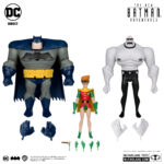 Pack de tres figuras de acción articuladas de 16 cm de los personajes BATMAN MUTANT LEADER & ROBIN 3PK (LEGENDS OF THE DARK KNIGHT) GOLD LABEL de MCFARLANE TOYS