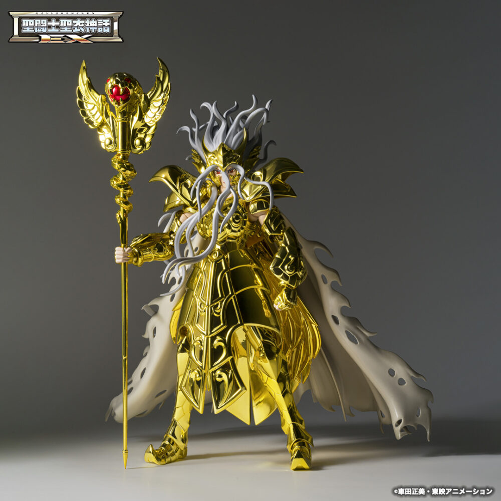 Figura de acción articulada de 16 cm del personaje OPYX ODYSSEUS SAINT SEIYA CLOTH MYTH EX de TAMASHII NATIONS