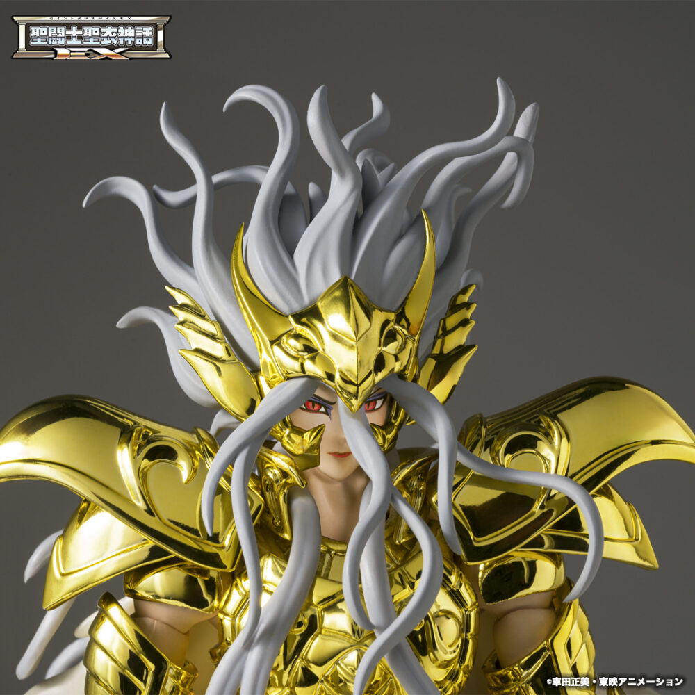 Figura de acción articulada de 16 cm del personaje OPYX ODYSSEUS SAINT SEIYA CLOTH MYTH EX de TAMASHII NATIONS