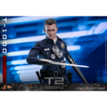 Figura de acción articulada de 30 cm del personaje T-1000 2.0 TERMINATOR 2 MOVIE HOT TOYS 1/6 de HOT TOYS