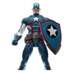 Figura de acción articulada de 16 cm del personaje CAPITÁN AMÉRICA SECRET EMPIRE MARVEL LEGENDS SERIES de HASBRO