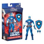 Figura de acción articulada de 16 cm del personaje CAPITÁN AMÉRICA SECRET EMPIRE MARVEL LEGENDS SERIES de HASBRO