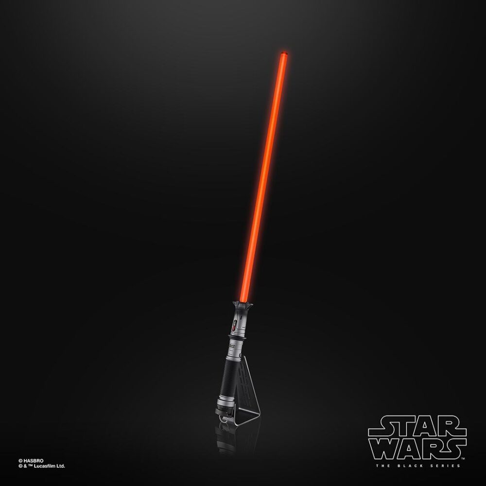 Réplica escala 1:1 del LIGHTSABER BAYLAN SKOLL FX ELITE STAR WARS BLACK SERIES del fabricante HASBRO