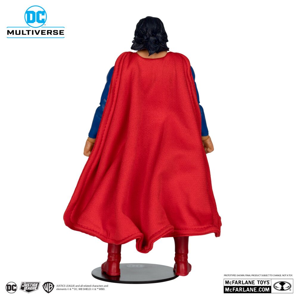 Figura de acción articulada de 16 cm del personaje SUPERMAN JUSTICE LEAGUE TASK FORCE DC MULTIVERSE de la marca MCFARLANE TOYS