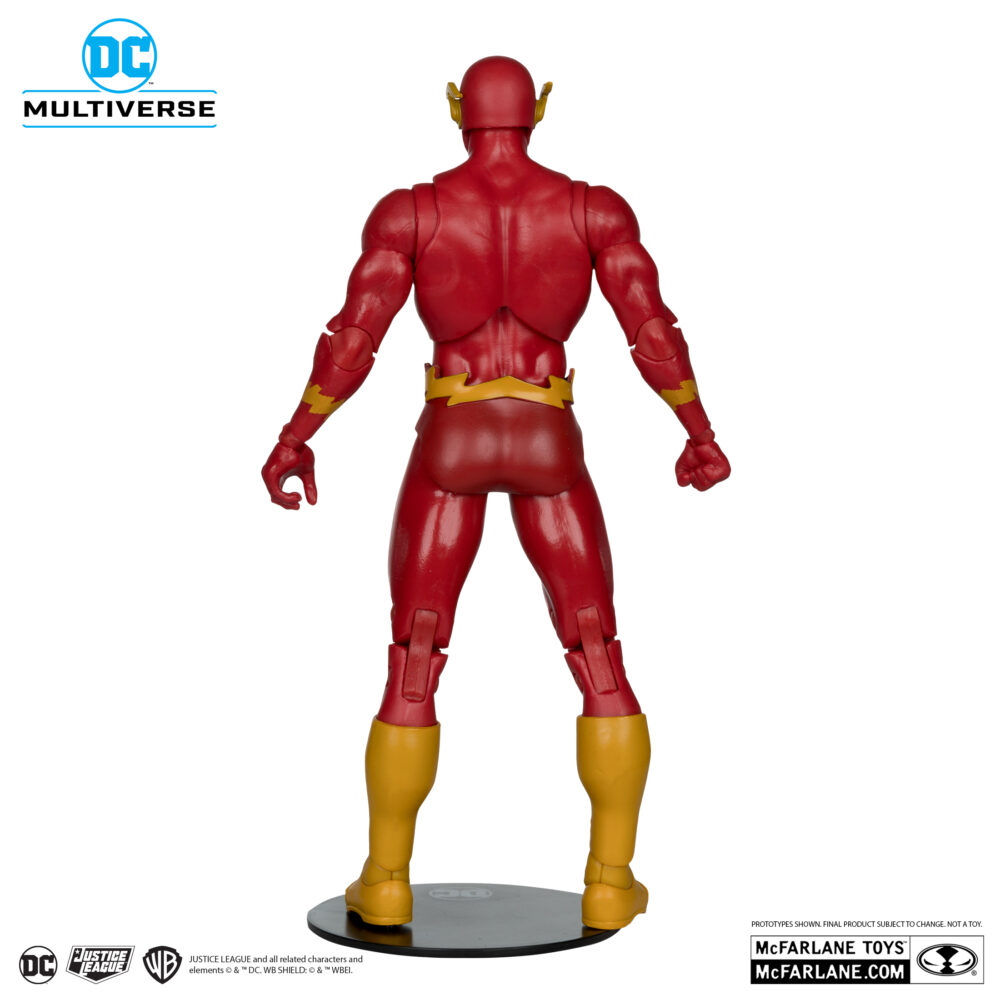 Figura de acción articulada de 17 cm del personaje FLASH JUSTICE LEAGUE TASK FORCE DC MULTIVERSE de MCFARLANE TOYS