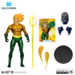 Figura de acción articualda de 17 cm delpersonaje AQUAMAN JUSTICE LEAGUE TASK FORCE DC MULTIVERSE de MARCFARLANE TOYS