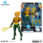 Figura de acción articualda de 17 cm delpersonaje AQUAMAN JUSTICE LEAGUE TASK FORCE DC MULTIVERSE de MARCFARLANE TOYS