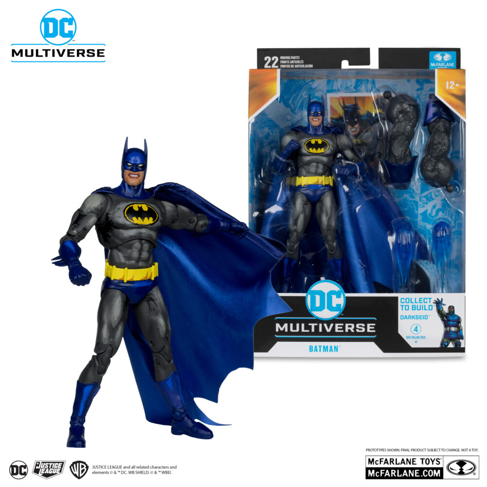 Figura de acción articulada de 17 cm del personaje BATMAN JUSTICE LEAGUE TASK FORCE DC MULTIVERSE de MCFARALNE TOYS