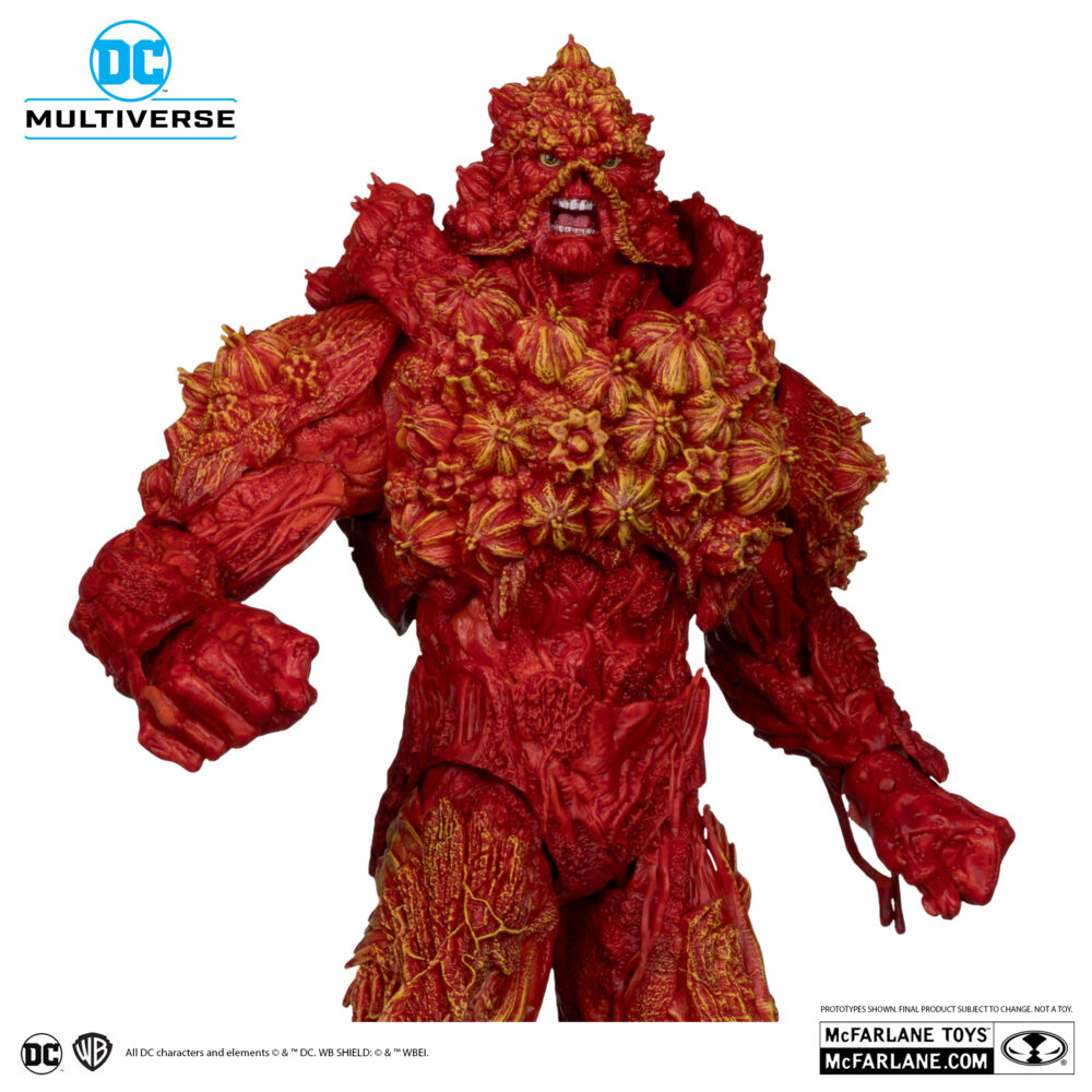 Figura de acción articulada de 30 cm del personaje SWAMP THING (PLANET RANN) MEGAFIG DC MULTIVERSE de macfarlane toys