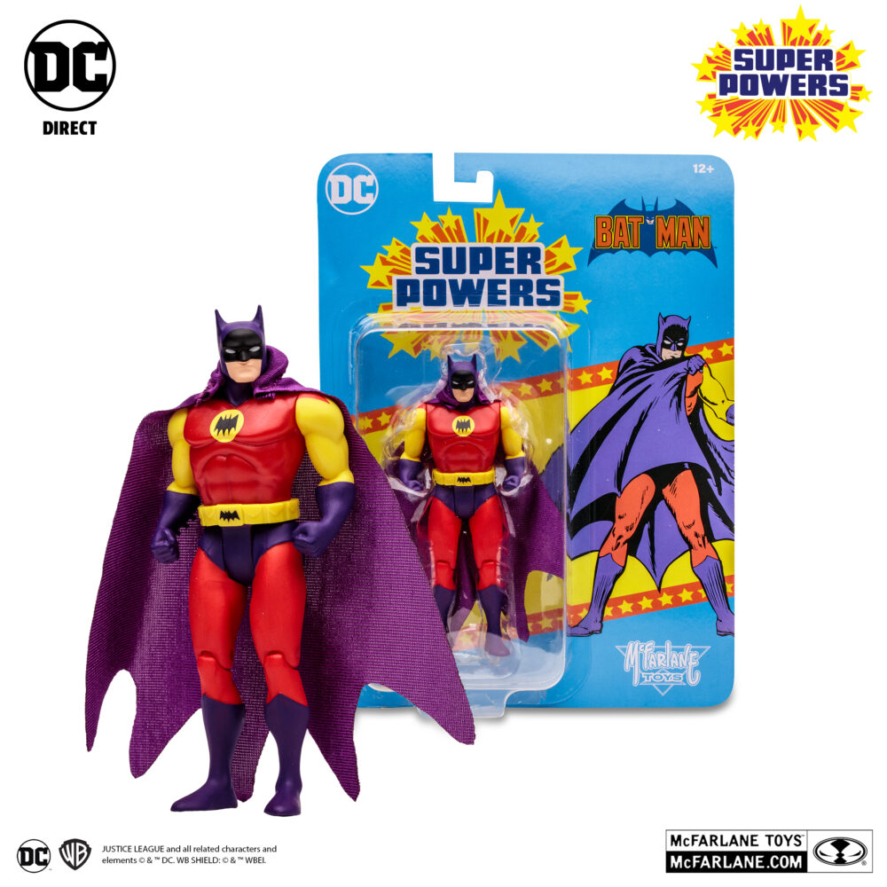 BATMAN DE ZUR EN ARRH  SUPER POWERS DC DIRECT