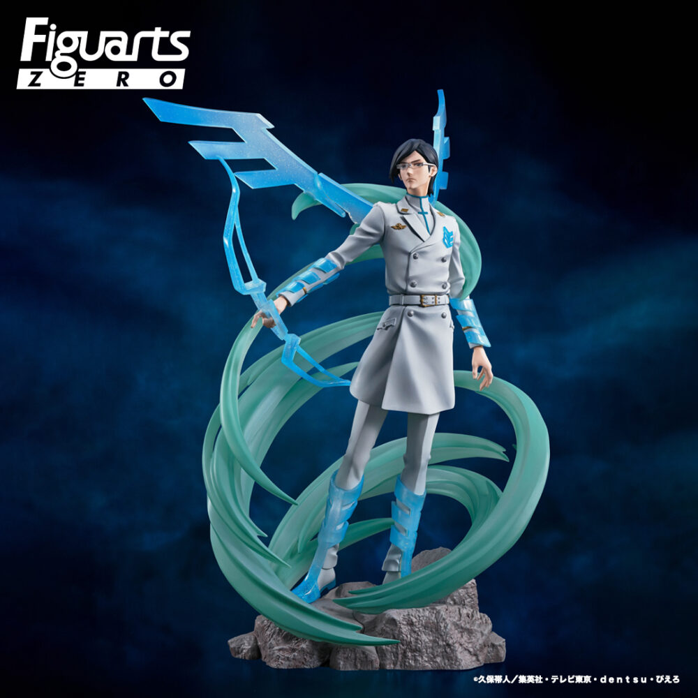 Estatua de 18 cm del personaje URYU ISHIDA THE BLOOD WARFARE BLEACH FIGUARTS ZERO de Tamashii nations