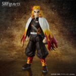 Figura de acción articulada de 15 cm del personaje KYOJURO RENGOKU DEMON SLAYER SH FIGUARTS de Tamashii Nations