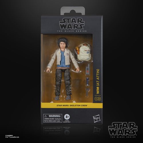 Figura de acción articulada de 16 cm del personaje WIM AT ATTIN STAR WARS BLACK SERIES de HASBRO