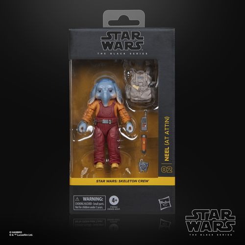 Figura de acción articulada del personaje NEEL AT ATTIN STAR WARS BLACK SERIES de HASBRO