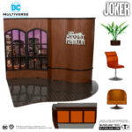 PACK DE VARIAS FIGURAS CON UN SET Y VARIOS ACCESORIOS DE JOKER DELUXE COLLECTOR SET DE MCFARLANE TOYS