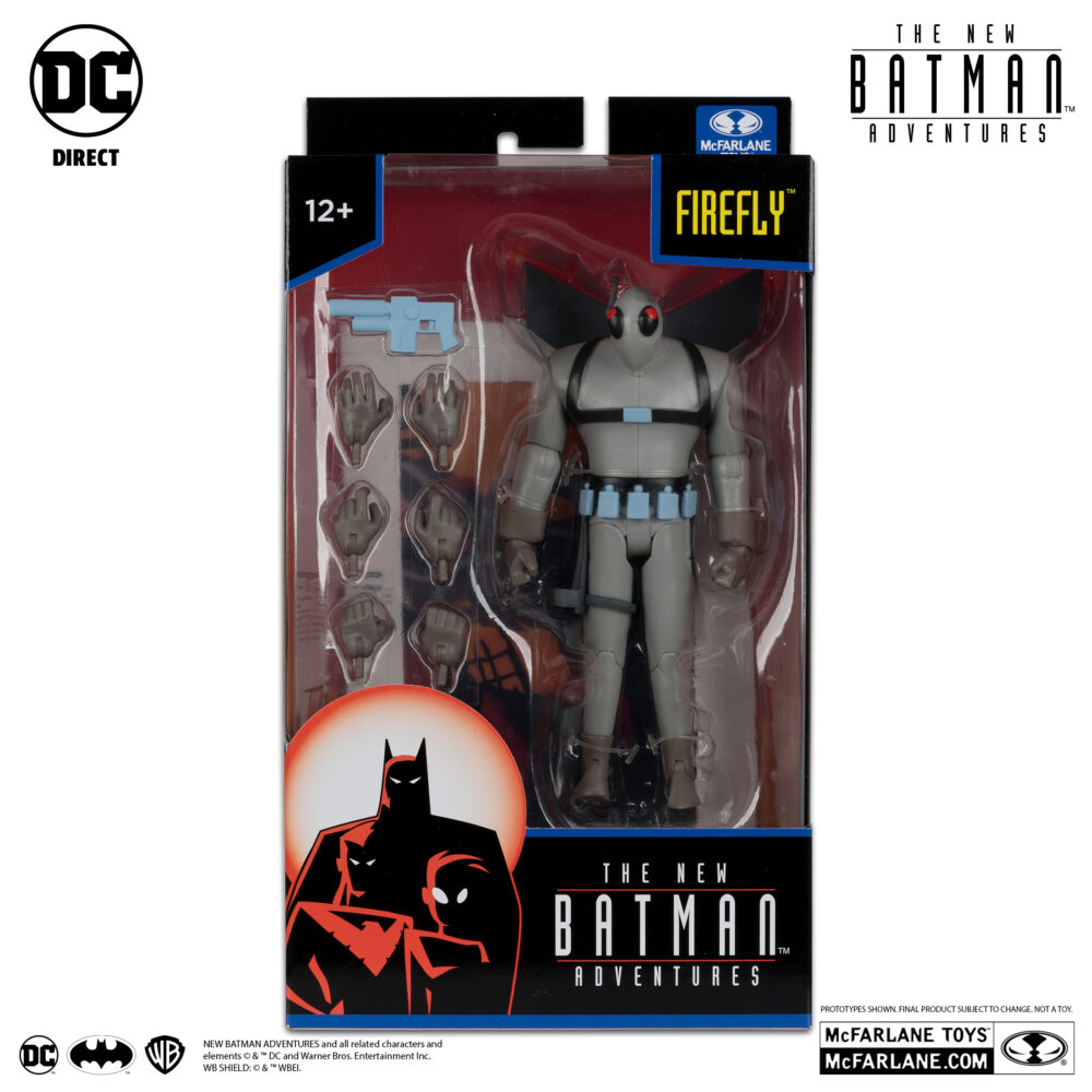 Figura de acción articulada de 16 cm del personaje BATMAN FIREFLY (THE NEW BATMAN ADVENTURES) de MCFARLANE TOYS