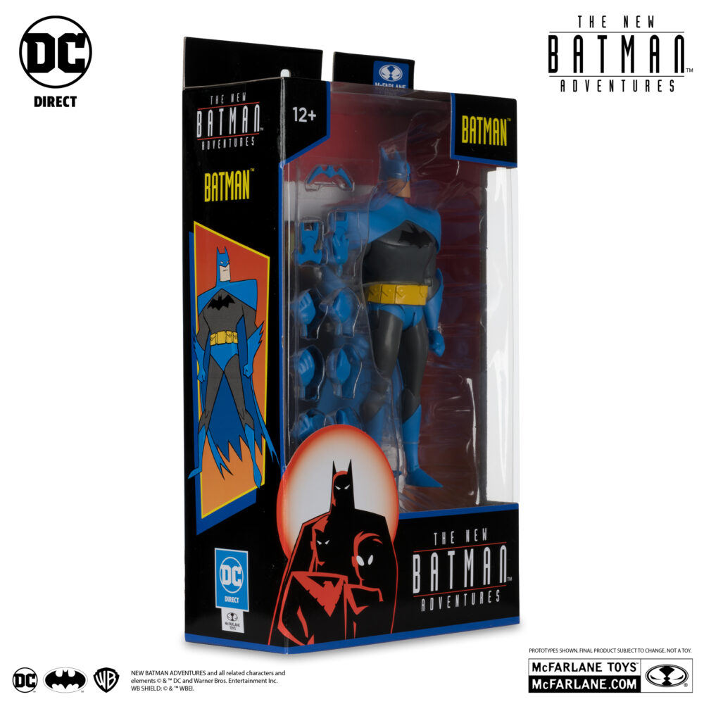 Figura de acción articulada de 16 cm del personaje BATMAN (BLUE/GREY) (THE NEW BATMAN ADVENTURES) de MCFARLANE TOYS