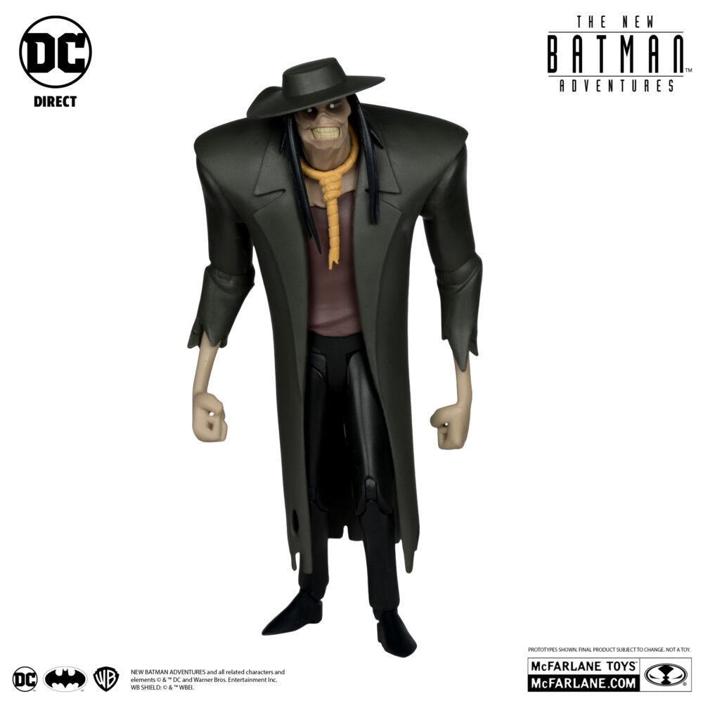 Figura de acción articulada de 16 cmd el personaje SCARECROW (THE NEW BATMAN ADVENTURES) de MCFARALNE TOYS