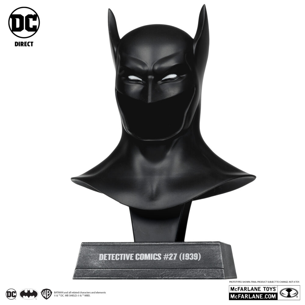 RÉPLICA 1/3 MÁSCARA DE BATMAN DETECTIVE de MCFARLANE TOYS