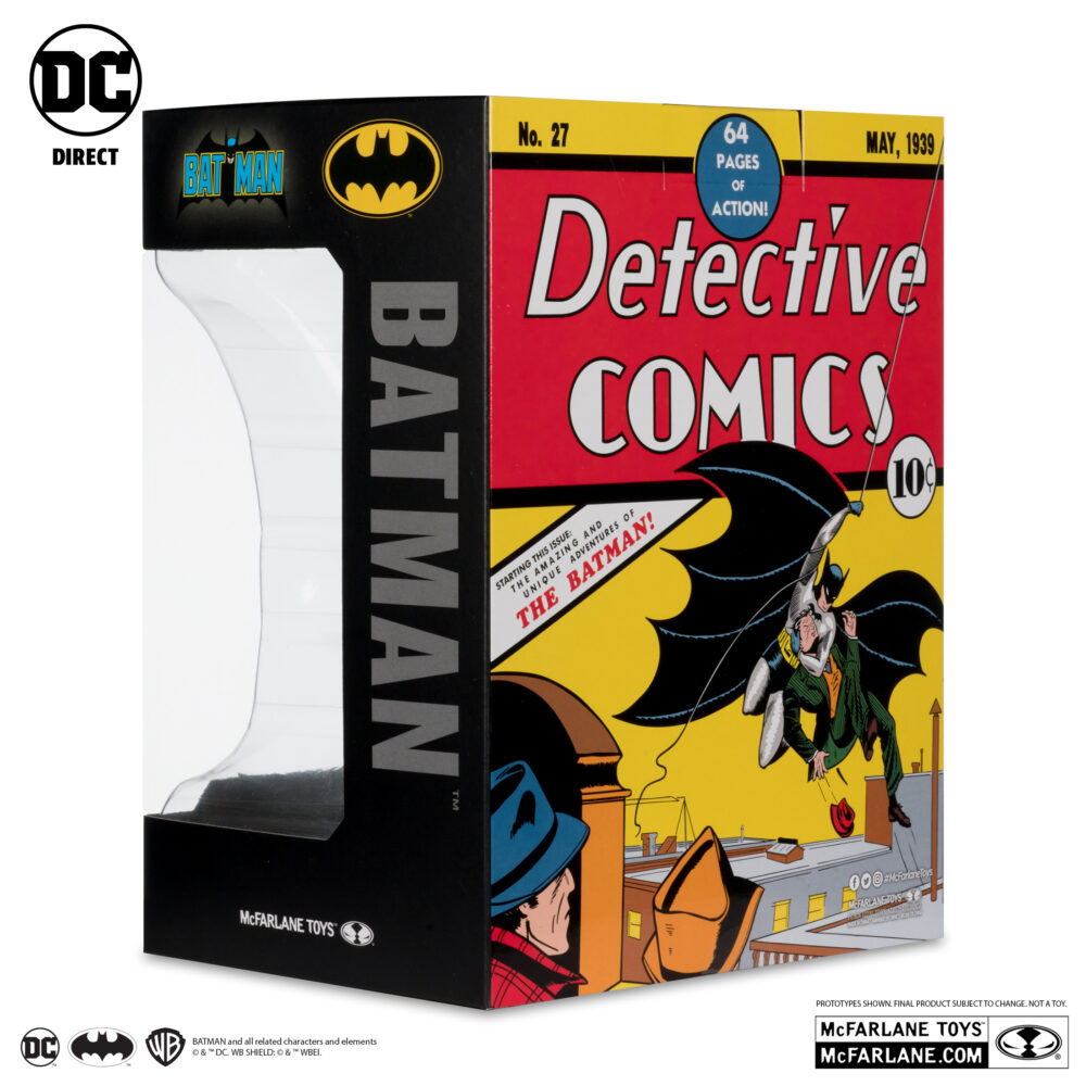 RÉPLICA 1/3 MÁSCARA DE BATMAN DETECTIVE de MCFARLANE TOYS