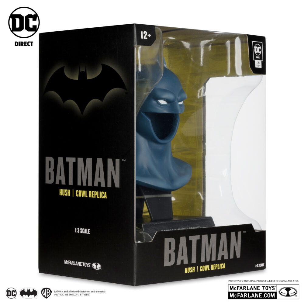 RÉPLICA 1/3 MÁSCARA DE BATMAN HUSH de la marca MCFARLANE TOYS