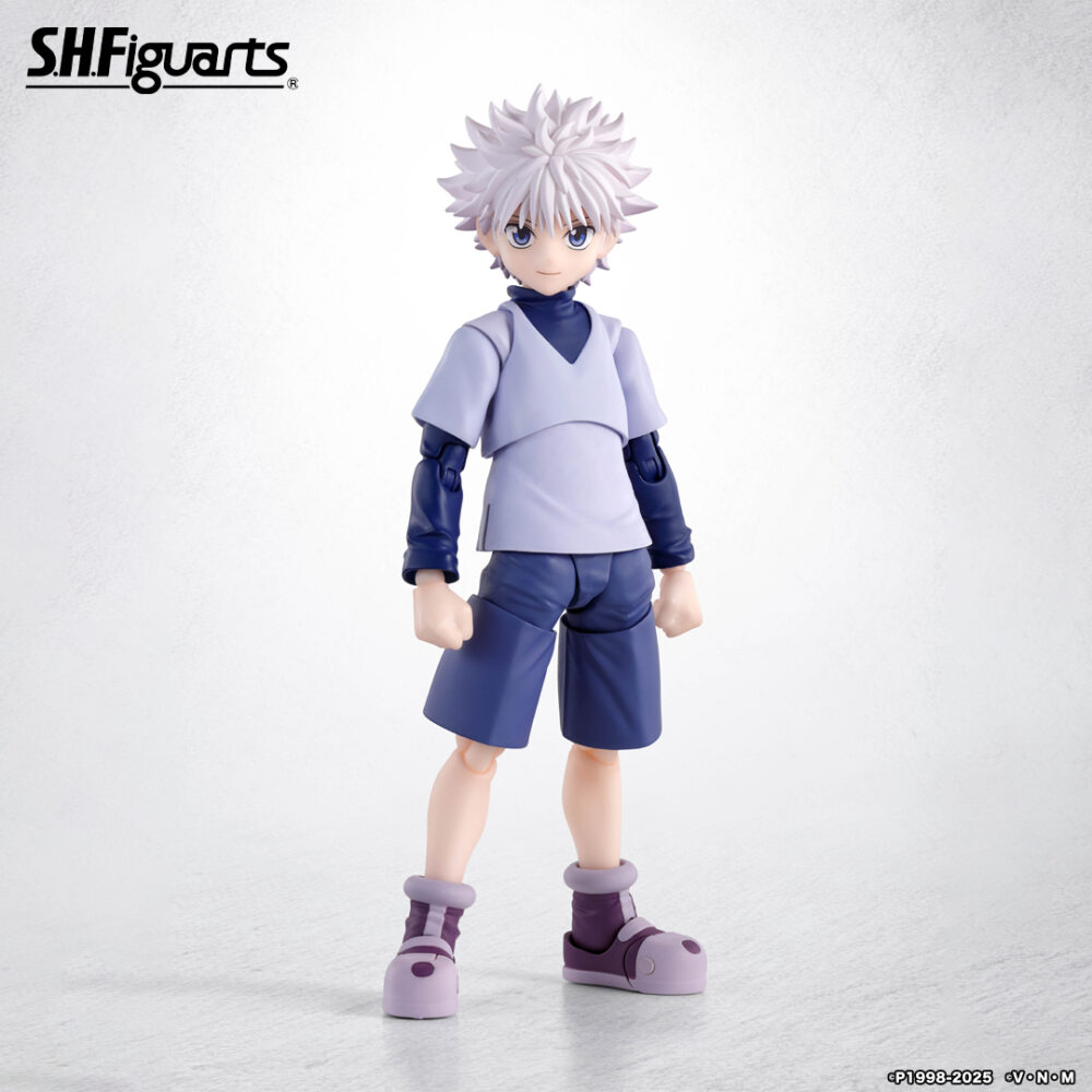 Figura de acción articulada de 15 cm del personaje KILLUA HUNTER X HUNTER SF FIGUARTS de Tamashii Nations