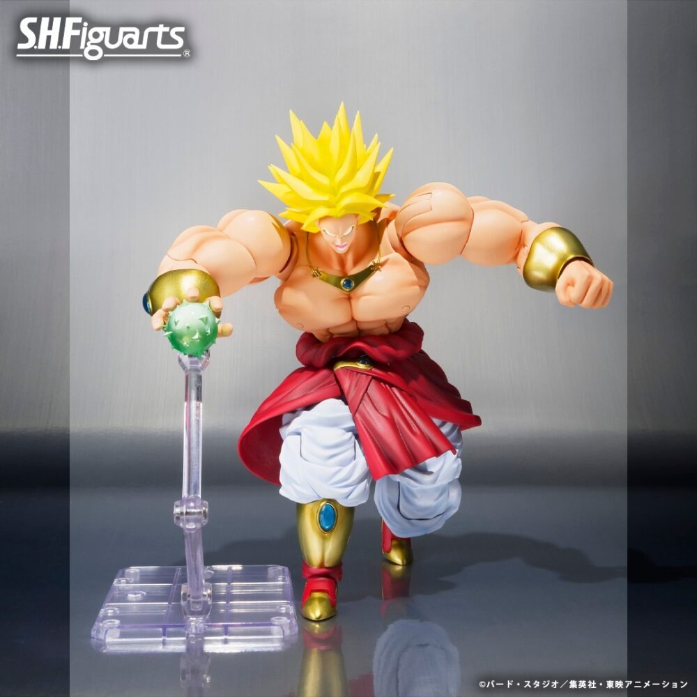 Figura de acción de 19 cm del personaje BROLY 40TH ANNIVERSARY DRAGON BALL Z SH FIGUARTS de TAMASHII NATIONS