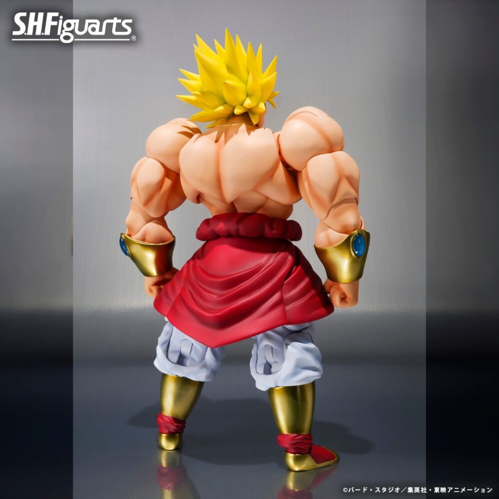 Figura de acción de 19 cm del personaje BROLY 40TH ANNIVERSARY DRAGON BALL Z SH FIGUARTS de TAMASHII NATIONS