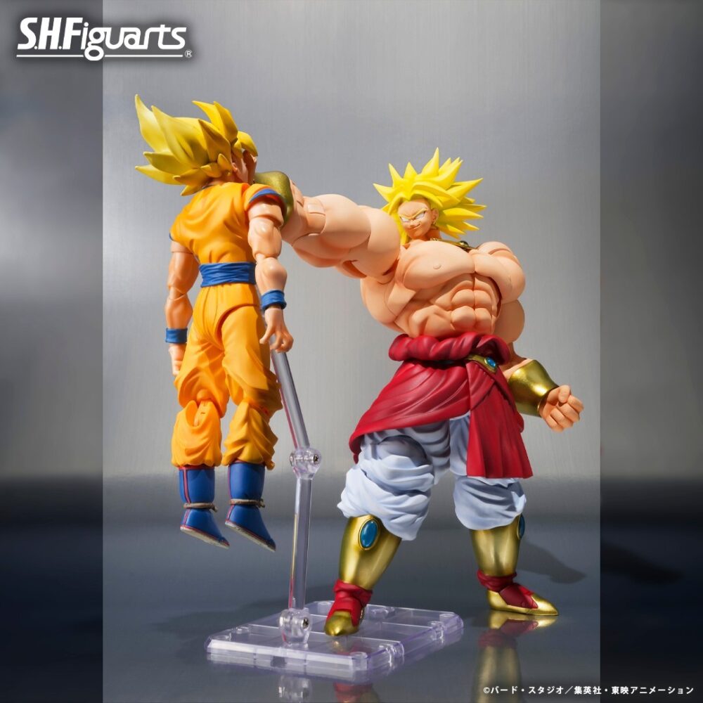 Figura de acción de 19 cm del personaje BROLY 40TH ANNIVERSARY DRAGON BALL Z SH FIGUARTS de TAMASHII NATIONS