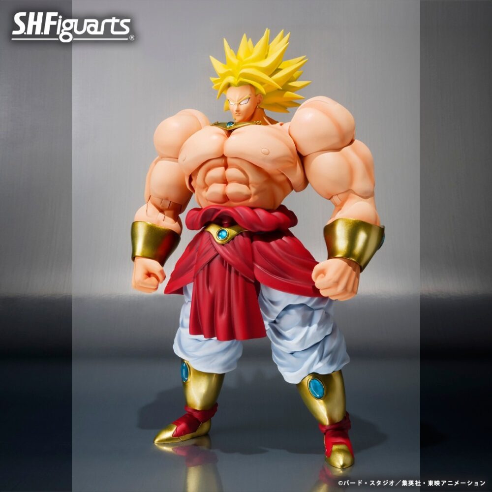 Figura de acción de 19 cm del personaje BROLY 40TH ANNIVERSARY DRAGON BALL Z SH FIGUARTS de TAMASHII NATIONS