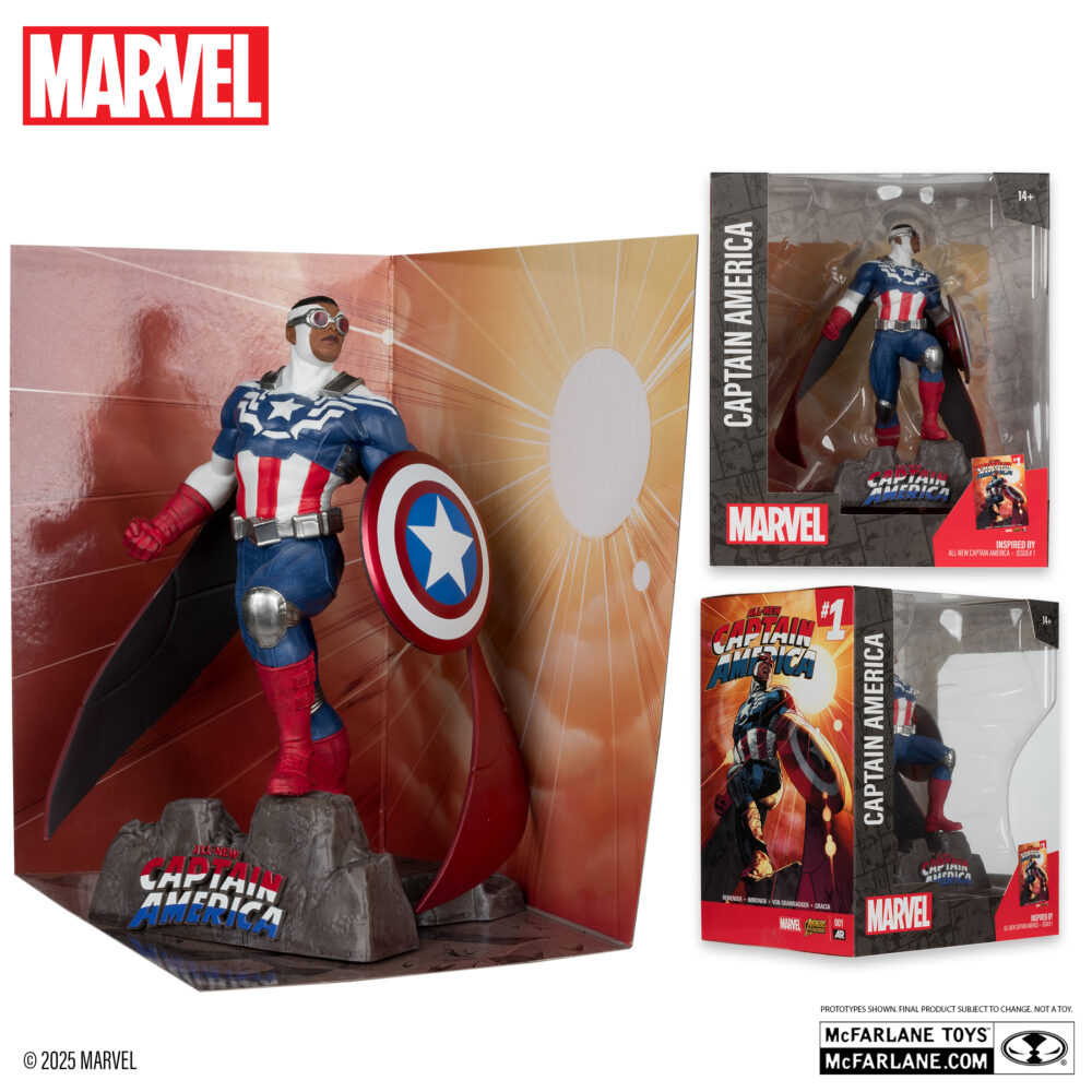 Marvel Collection Estatua PVC 1/10 Captain America (All-New Captain America #1) 17 cm