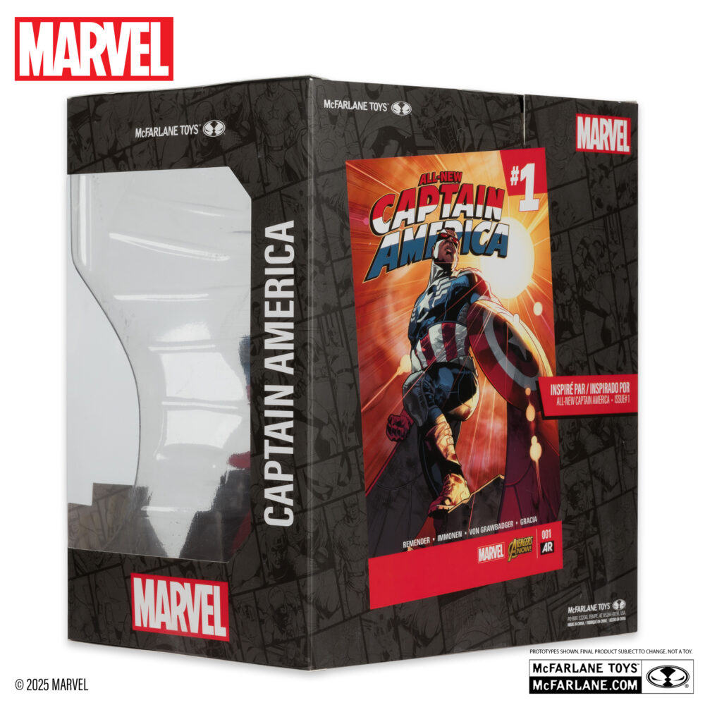 Marvel Collection Estatua PVC 1/10 Captain America (All-New Captain America #1) 17 cm