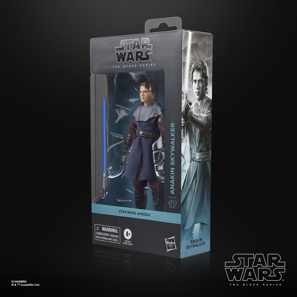 Figura de acción articulada de 16 cm del personaje ANAKIN SKYWALKER STAR WARS BLACK SERIES de HASBRO