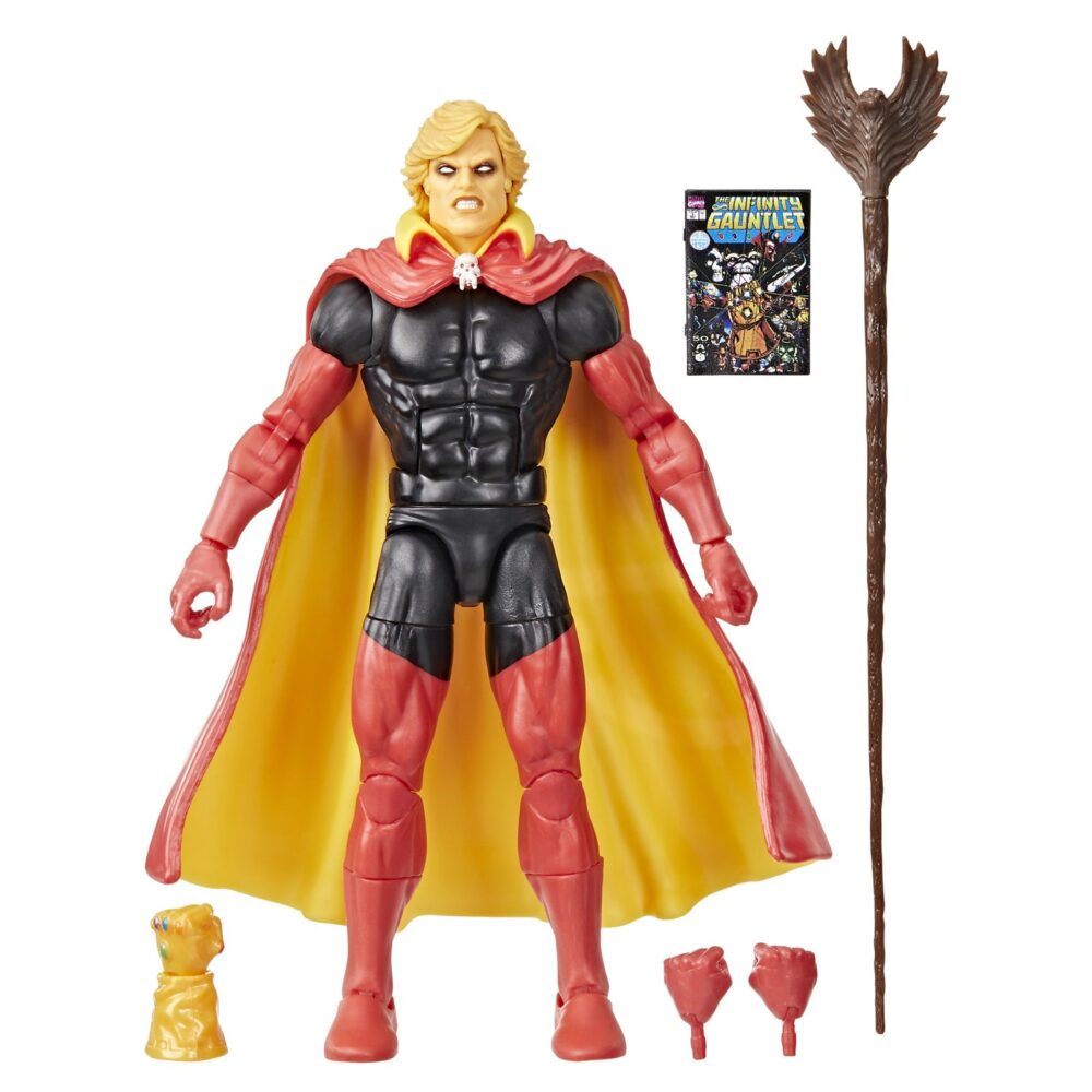 Figura de acción articulada de 16 cm del personaje ADAM WARLOCK MARVEL LEGENDS SERIES de HASBRO