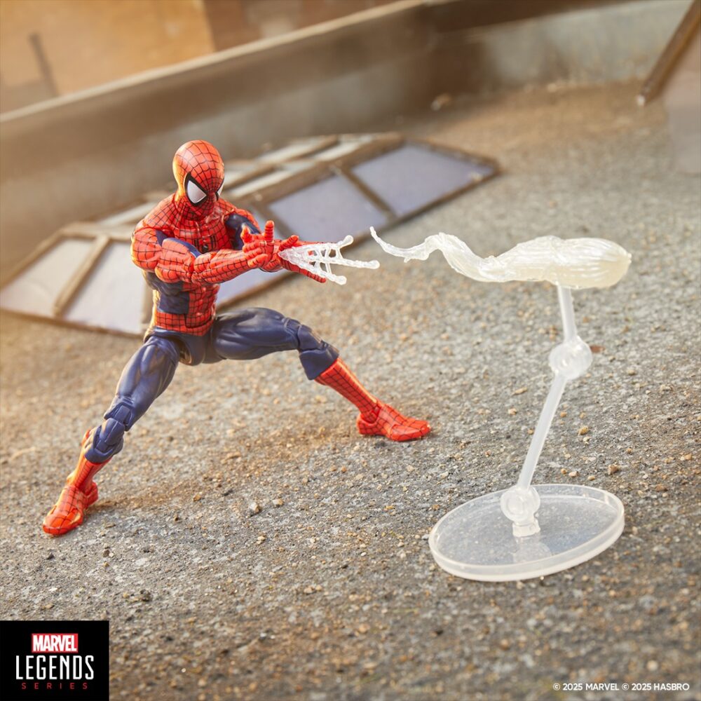 Figura de acción premium de 16 cm del personaje MAXIMUM SPIDER-MAN MARVEL LEGENDS SERIES de HASBRO