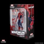 Figura de acción premium de 16 cm del personaje MAXIMUM SPIDER-MAN MARVEL LEGENDS SERIES de HASBRO